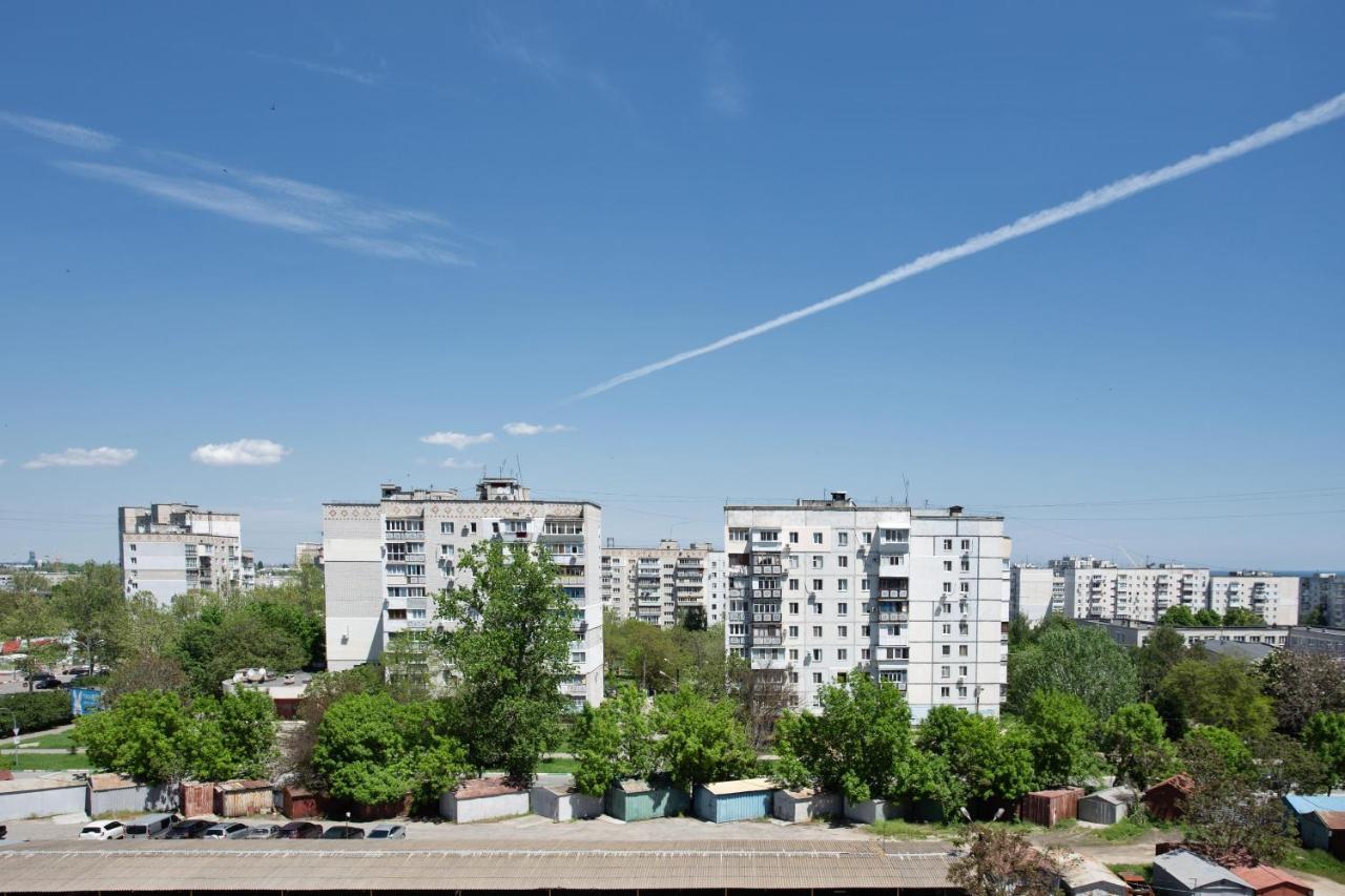Дворівнева Квартира Для 5 Гостей 65А Tschornomorske Exterior foto