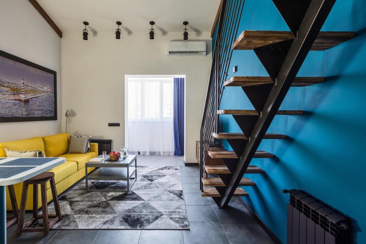 Дворівнева Квартира Для 5 Гостей 65А Tschornomorske Exterior foto